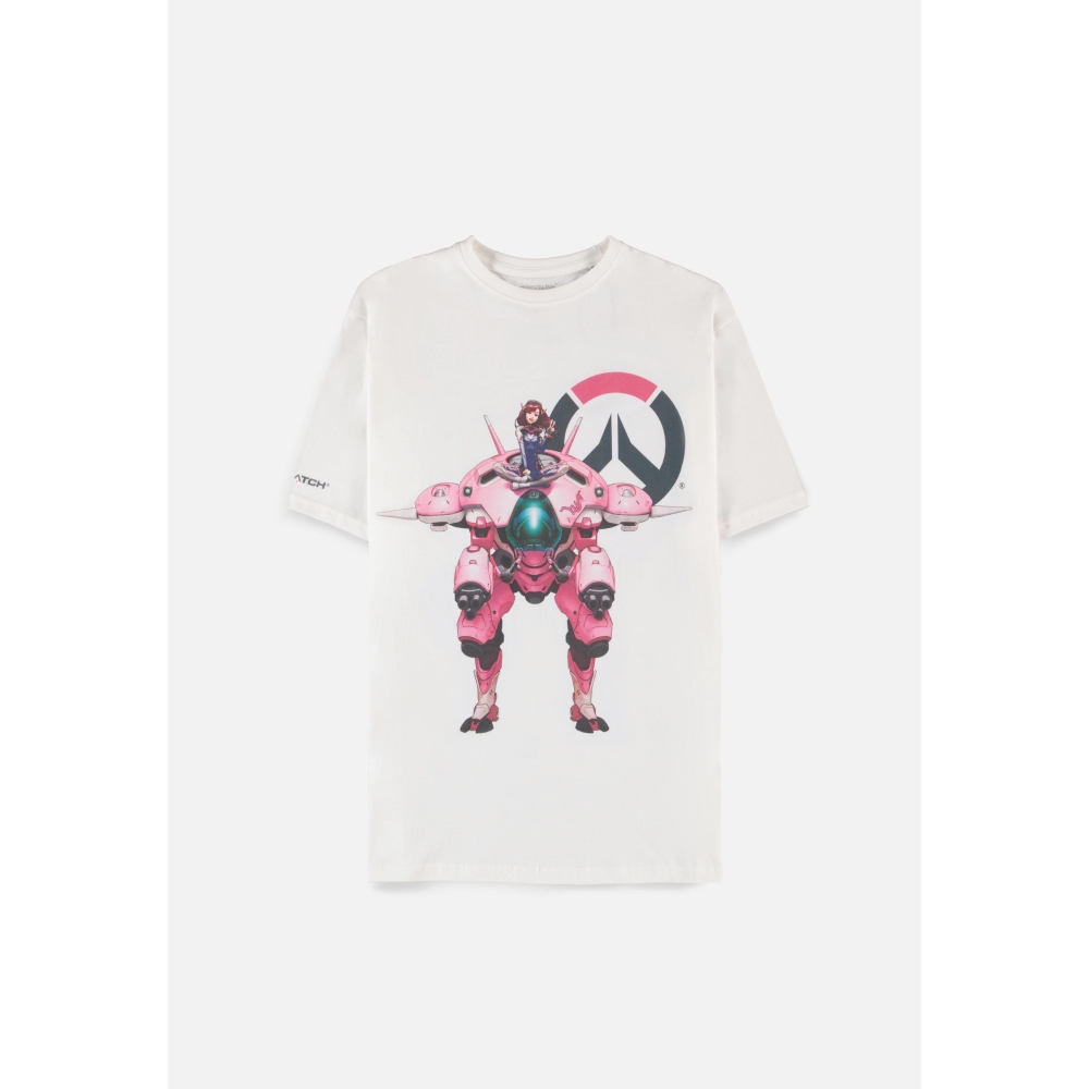 Overwatch - D.VA Heren Tshirt - Wit